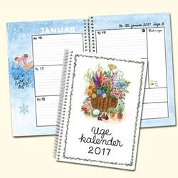 Plakatforlaget - Ugekalenderbogen A5 2024