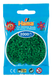 HAMA Perler Mini 2000 stk. Grøn