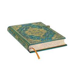 Notesbog - Turquoise Chronicles - Midi - 240 sider - Linjeret - Højde/bredde 180x130mm
