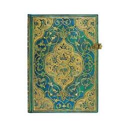 Paperblanks - Turquoise Chronicles - Midi - 240 sider - Linjeret - Højde/bredde 180x130mm