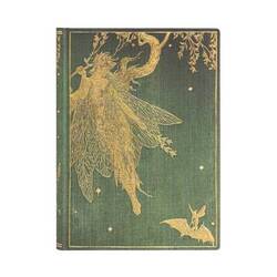 Notesbog - Lang’s Fairy Books - Olive Fairy - Midi - 144 sider - Ulinjeret - Højde/bredde 180x130mm