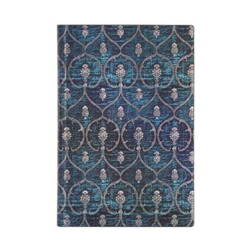 Notesbog - Softcover - Blue velvet - Mini - Linjeret - 176 sider - Højde/bredde 140x95mm