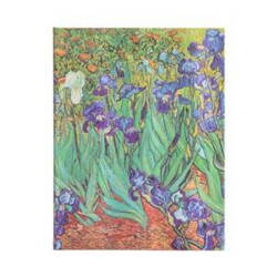 Notesbog - Van Gogh's irises - Hardcover - Ultra - 144 sider Ulinjeret - Højde/bredde 230x180mm