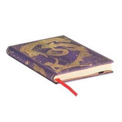 Notesbog - Hardcover - Violet fairy - Mini - Linjeret - 176 sider - Højde/bredde 140x95mm
