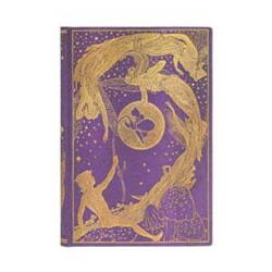 Notesbog - Hardcover - Violet fairy - Mini - Linjeret - 176 sider - Højde/bredde 140x95mm