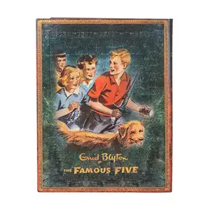 Notesbog - The famous five - Softcover - Mini - 208 sider - Llinjeret