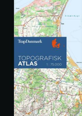Trap Danmark Topografisk Atlas, 2. udgave - Atlas i målforholdet 1:75.000