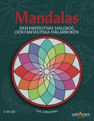 Mandalas- Den Fantastiske Malebog 6-99 år