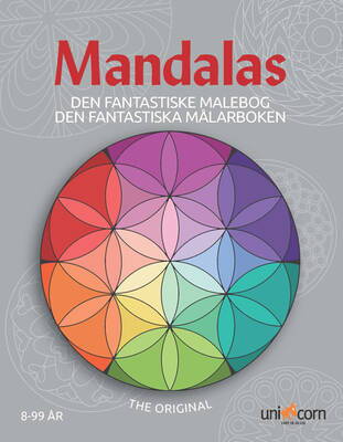 Mandalas- Den Fantastiske Malebog 8-99 år
