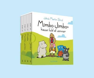 Jakob Martin Strid - Mimbo Jimbos kasse fuld af venner - En kasse med 4 bøger