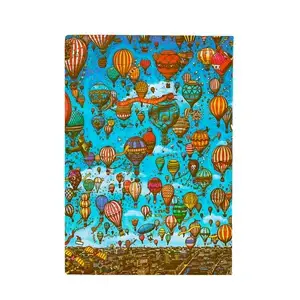 Notesbog - Ballon festival - Softcover - Mini - 208 sider - linjeret