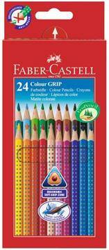 Faber Castell Farveblyanter Grip 24 stk. i æske