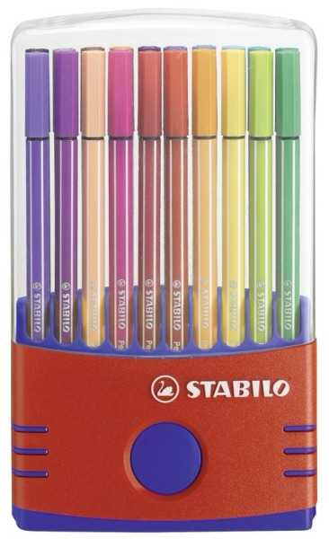 Stabilo ColorParade - Pen 68 - Tusch - 20 stk.