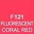 Flourescent Coral Red