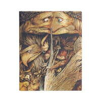 Notesbog - Brian Froud’s Faerielands - Mischievous Creatures - Hardcover - 144 sider - Ultra - Linjeret