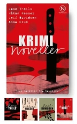 Lone Theils, Håkan Nesser, Leif Davidsen, Anna Grue - Gaveæske med fire kriminoveller